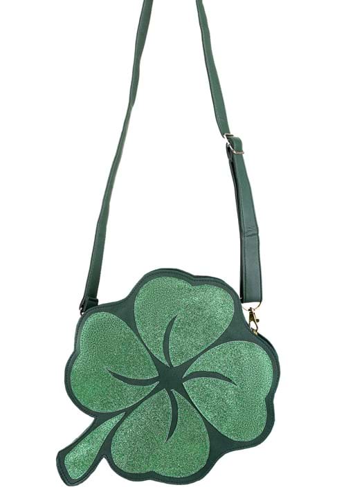 St. Patrick's Day 4 Leaf Clover Costume Purse - US 1432