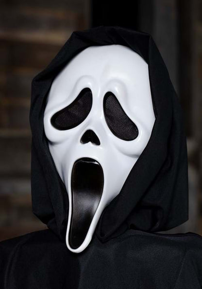 6FT Standing Scream Ghost Face Decoration - US 3792
