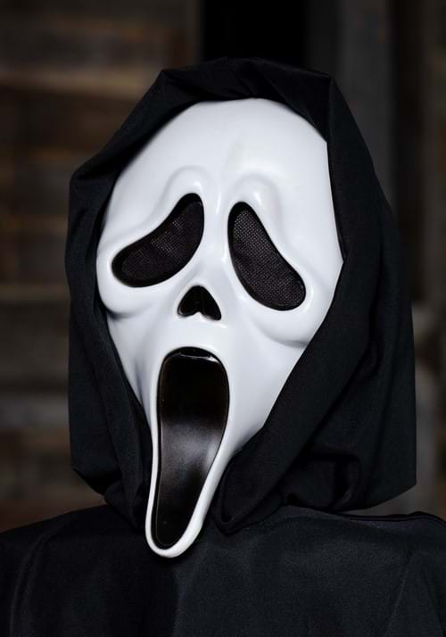 6FT Standing Scream Ghost Face Decoration - US 3792