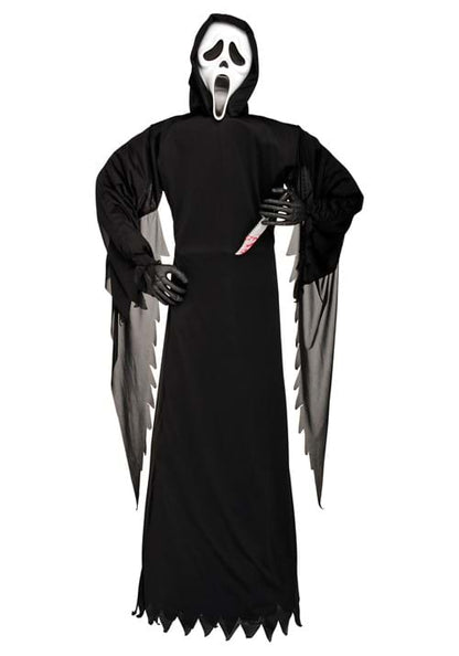 6FT Standing Scream Ghost Face Decoration - US 3792