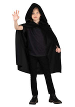 Boy's Star Wars Luke Skywalker Black Hooded Robe Costume - US 3439