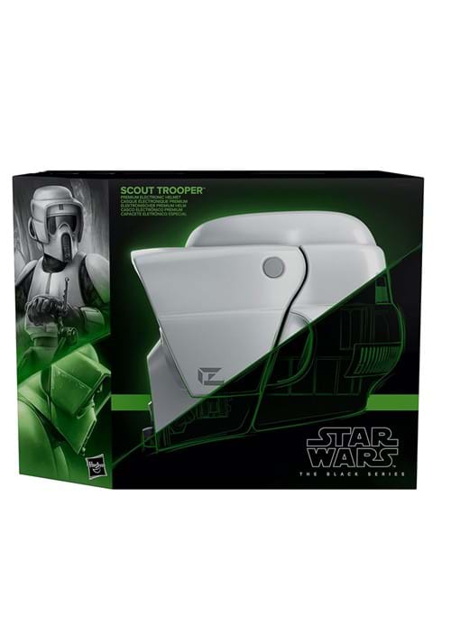 Star Wars The Black Series Scout Trooper Premium Electronic Helmet - US 9424