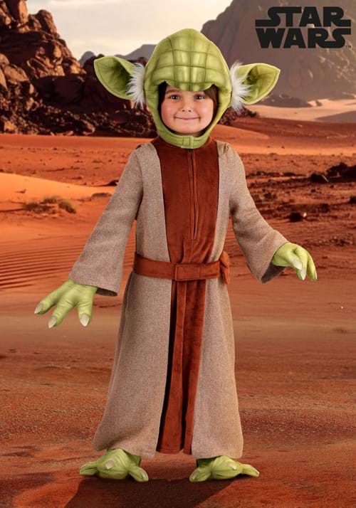 Toddler Deluxe Hooded Star Wars Yoda Costume - US 7585