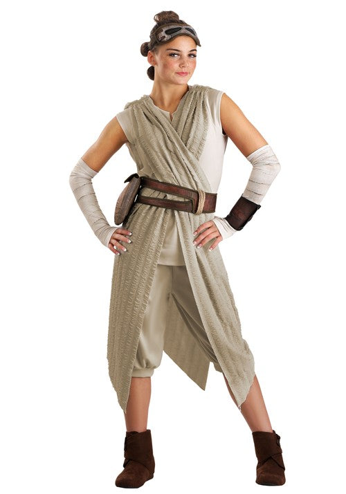 Star Wars The Force Awakens Rey Costume for Women - US 1551
