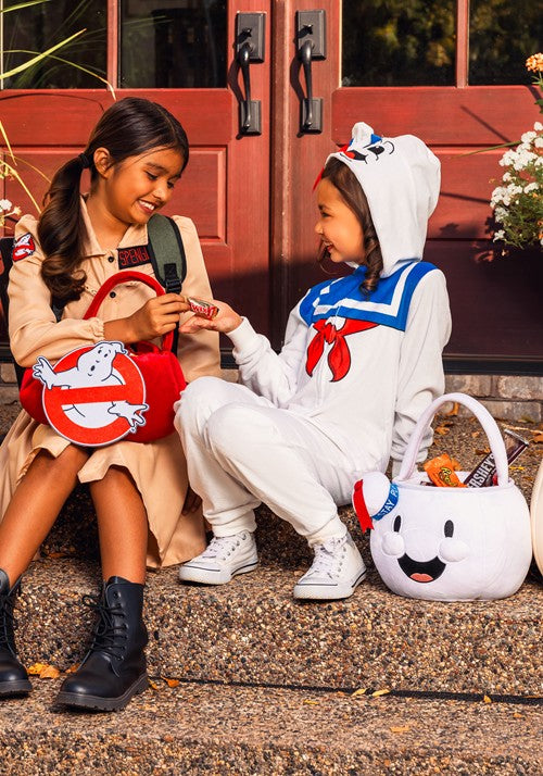 Stay Puft Marshmallow Man Candy Trick or Treat Bucket - US 0187