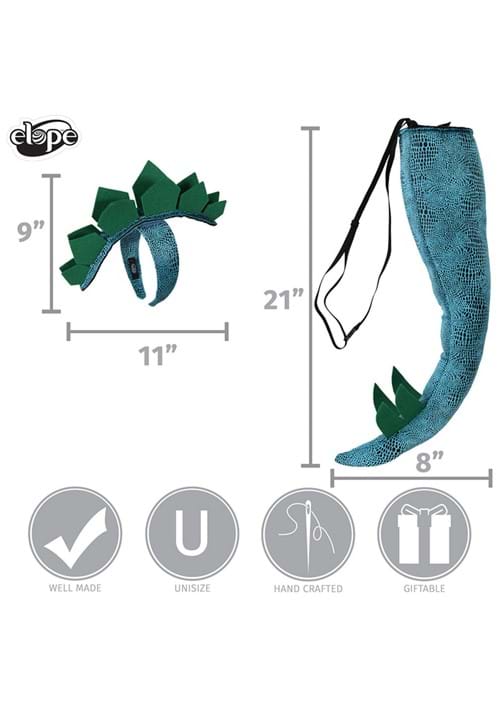 Stegosaurus Dinosaur Costume Accessory Kit - US 3723