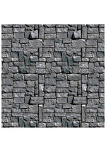 4FT x 30FT Stone Wall Realistic Backdrop Decoration - US 5439