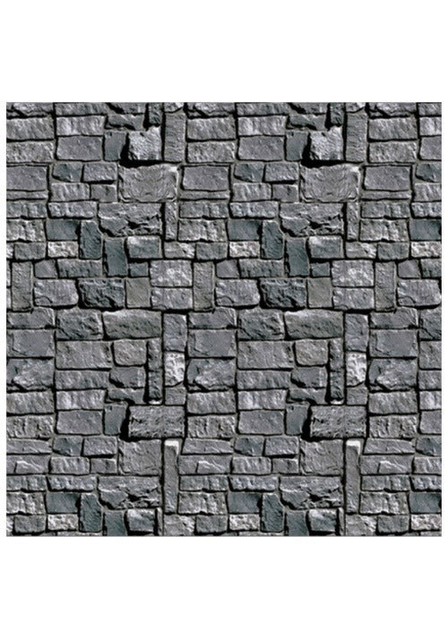 4FT x 30FT Stone Wall Realistic Backdrop Decoration - US 5439