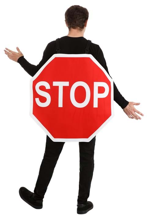 Stop Sign Costume for Adults - US 4302