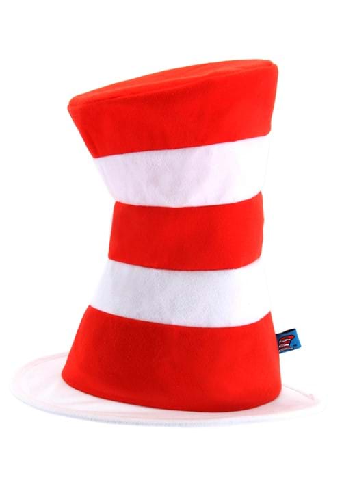Cat in the Hat Costume Hat for Adults - US 7634
