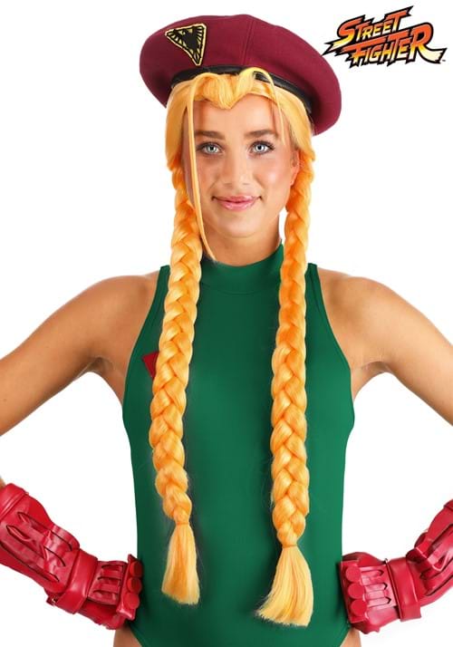 Street Fighter Cammy Costume Wig for Women - US 8512