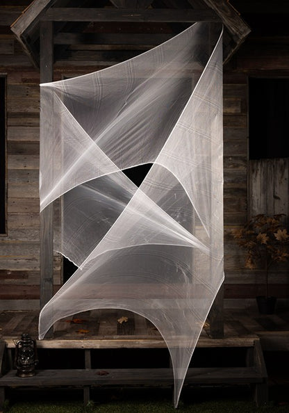 16.4FT Stretch White Web Material Decoration - US 0107