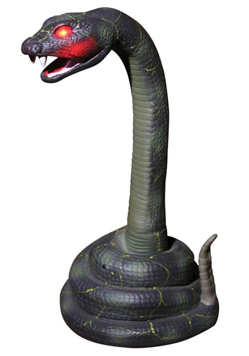 15-Inch Animated Snake Striking Decoration - US 9379