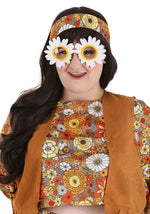 Sunflower Costume Glasses - US 8479