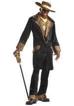 Supa Mac Daddy Pimp Costume - US 3733
