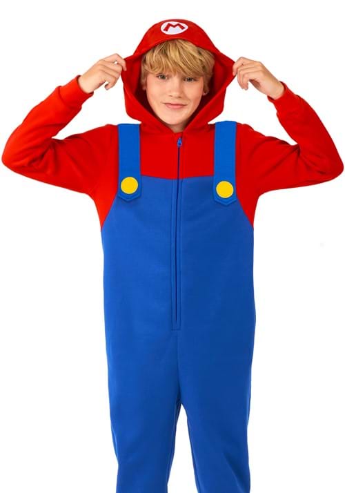 Super Mario Bros. Mario Costume Onesie for Kids - US 0920
