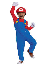 Super Mario Bros Premium Mario Costume for Kids - US 6957