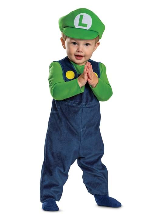 Super Mario Bros Posh Luigi Infant Costume - US 5427