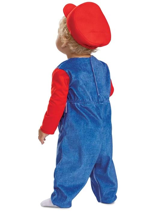 Super Mario Bros Posh Mario Costume for Infants - US 8105