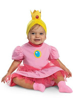 Super Mario Bros Infant Posh Princess Peach Costume for Girls - US 8819