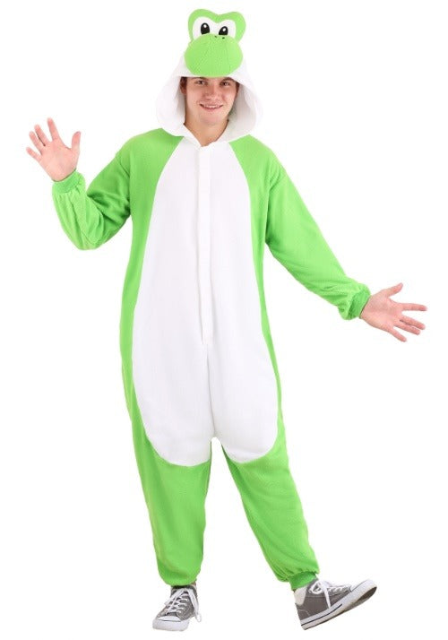 Adult Super Mario Brothers Yoshi Kigurumi Costume - US 4058