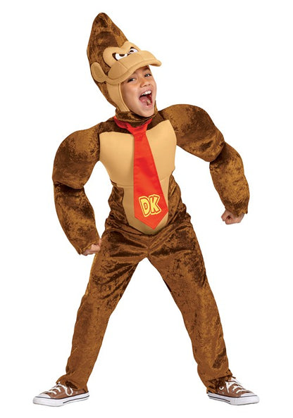 Kid's Super Mario Brothers Donkey Kong Deluxe Costume - US 6999