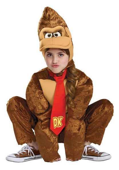 Kid's Super Mario Brothers Donkey Kong Deluxe Costume - US 6999