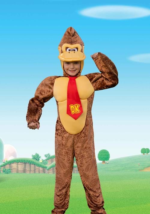 Kid's Super Mario Brothers Donkey Kong Deluxe Costume - US 6999