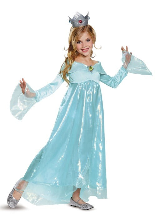 Super Mario Rosalina Girls Deluxe Costume - US 0619