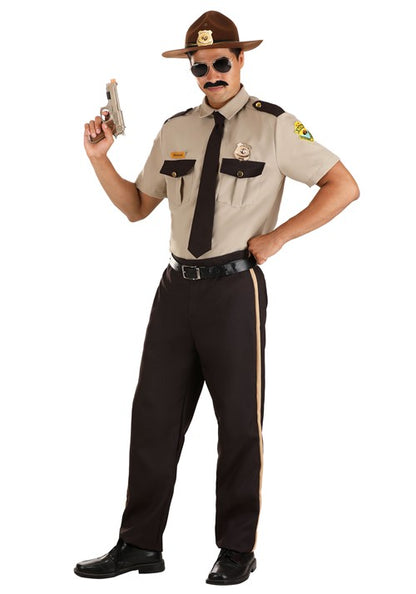 Plus Size Super Troopers State Trooper Costume for Adults - US 3581