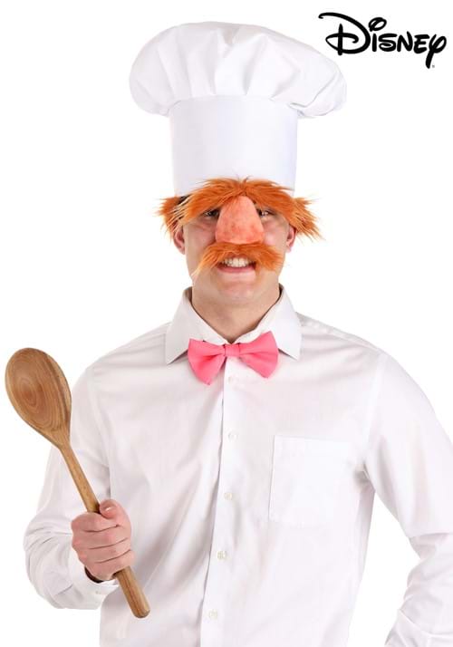 Adult Disney Swedish Chef Hat, Nose & Bow Costume Kit - US 5550