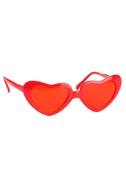 Red Sweetheart Costume Glasses - US 2037