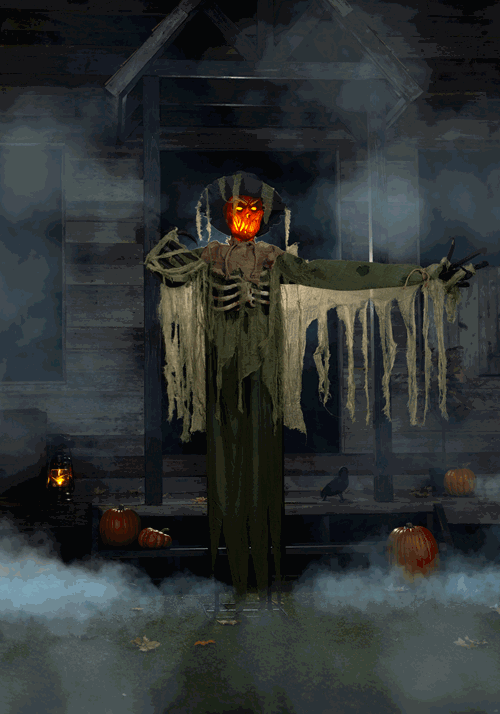 6.5FT Swiping Scarecrow Animated Decoration - Tekky - US 6343