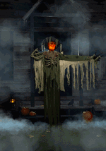 6.5FT Swiping Scarecrow Animated Decoration - Tekky - US 6343