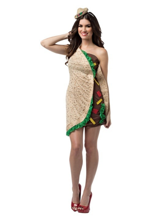 Taco Costume Dress for Women - US 3535