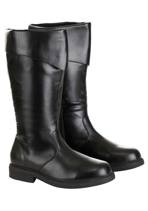 Men's Tall Black Costume Boots - US 1571