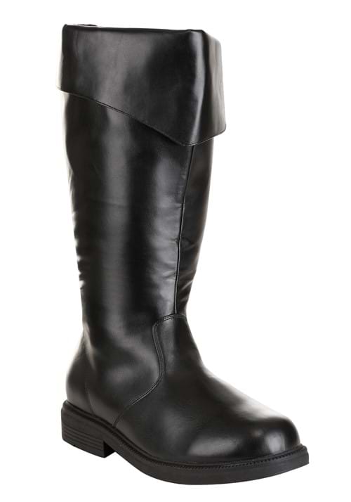 Men's Tall Black Costume Boots - US 1571
