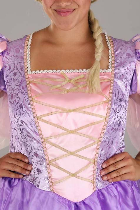 Plus Size Women's Deluxe Tangled Rapunzel Costume - US 8674