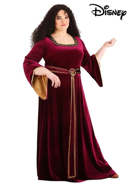 Mother Gothel Costume for Plus Size Women from Disney's Tangled - US 9945