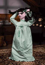 3FT Tantrum Tina the Disturbing Doll Animatronic Decoration - US 3710