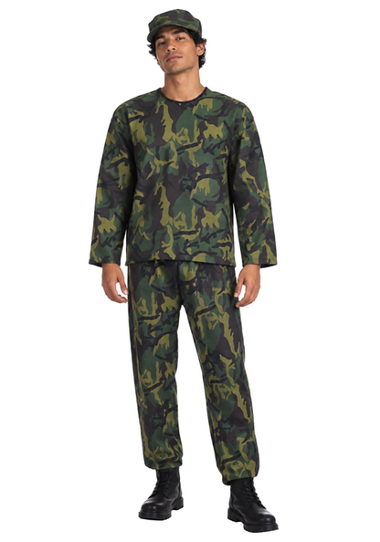 Teen Jungle Fighter Commando Costume - US 2696