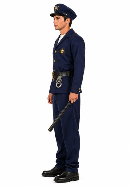 Boy's Teen Classic Policeman Costume - US 6786