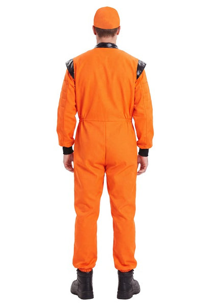 Teen Shuttle Hero Orange Outfit Costume - US 2231
