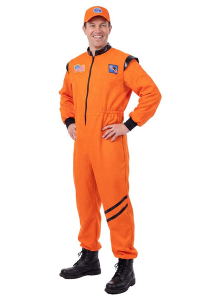 Teen Shuttle Hero Orange Outfit Costume - US 2231