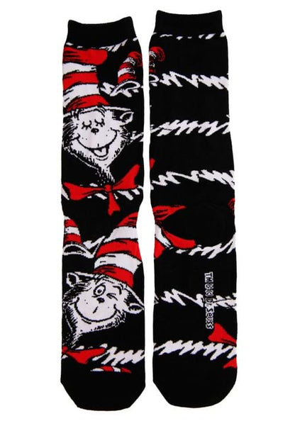 The Cat in the Hat Adult Crew Sock Set - US 8886