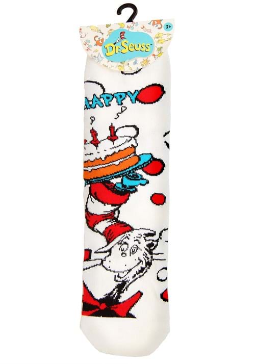 The Cat in the Hat Birthday Crew Socks for Kids - US 0046
