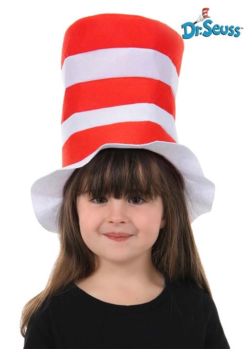 The Cat in the Hat Felt Stovepipe Costume Accessory for Kids - US 9312