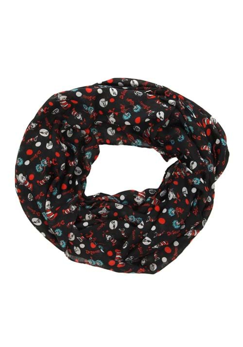 The Cat in The Hat, Lightweight Infinity Scarf - US 0754