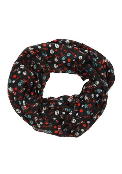 The Cat in The Hat, Lightweight Infinity Scarf - US 0754