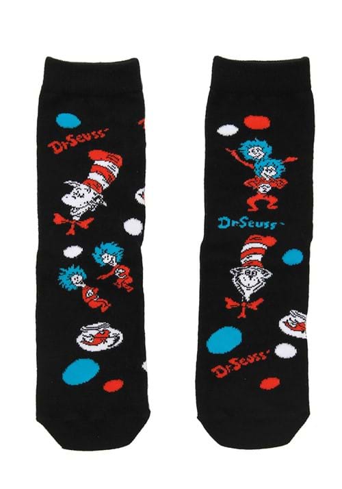 The Cat In The Hat Pattern Socks for Kids - US 1812